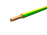 Провод ПуВ (ПВ1) 1х4 жёлто-зелёный
