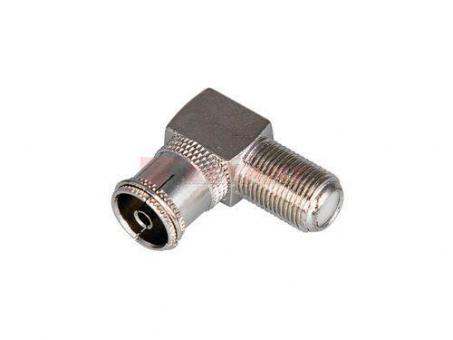 F-штекер угловой
