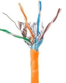 Кабель витая пара F/UTP Cat5e 4x2x24AWG, CCA