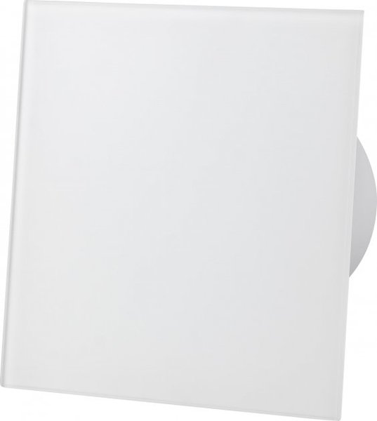 Панель AirRoxy для вытяжных вентиляторов dRim 100/125 стекло, белый матовый (ПОД ЗАКАЗ)