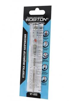 Инструмент ROBITON VT-005 отвертка индикаторная многофункциональная
