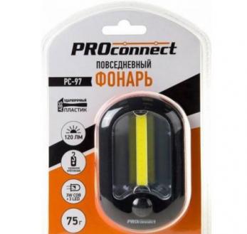 Фонарь повседневный на магните PC-97 PROconnect 3xAAA арт. 75-0152