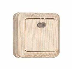 Выключатель проходной 1 кл. с индикацией TDM сосна 10А