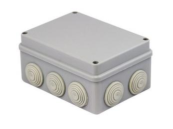 Коробка распаячная 150х110х70 мм IP55 10 вводов