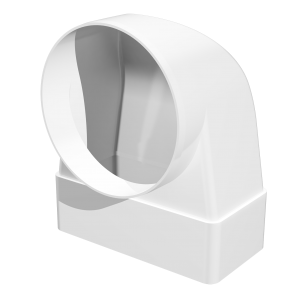 612СК10КП Соединитель прямоугольного воздуховода 120х60 с круглым д100