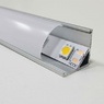 Алюминиевый угловой профиль 16x16 для светодиодной ленты (цена за 2 м)