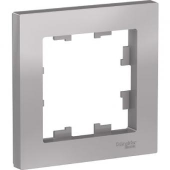 ATN000301 ATLASDESIGN 1-постовая  РАМКА, АЛЮМИНИЙ