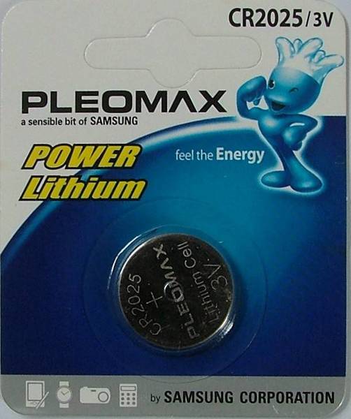Элемент питания  Pleomax CR2025