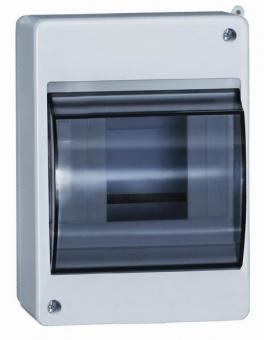 Бокс с прозр.крышкой КМПн  2/4 для 4-х авт.выкл.наружн.уст.