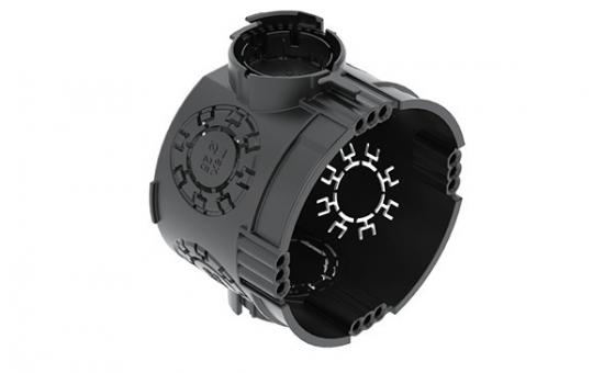 Монтажная коробка для твёрдых стен 60х46мм 7 вводов UG 46 OBO Bettermann