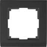 WL04-Frame-01-black/Рамка на 1 пост (черный)