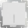 WERKEL WL01-SW-1G-LED / Выключатель одноклавишный с подсветкой(белый)