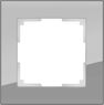 WL01-Frame-01/Рамка на 1 пост (серый,стекло)