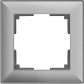 WL14-Frame-01/Рамка на 1 пост (серебряный)