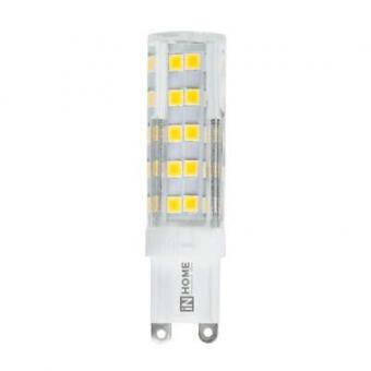 Лампа светодиодная LED-JCD 5Вт G9 6500К IN HOME