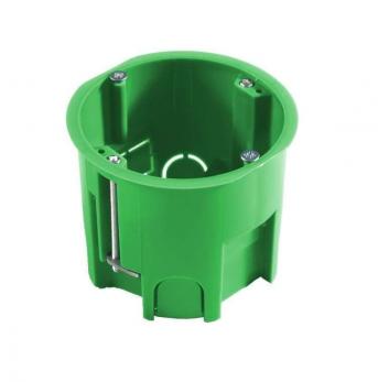 Коробка установочная HEGEL d68х59 (металл.лапки) мм КУ1205-И с переходником ПК5202