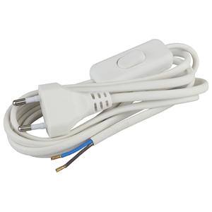 Шнур для бра UNIVERSAL 1,7м с выкл белый