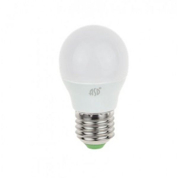 Лампа светодиодная LED-ШАР-standard 7.5Вт 230В Е27 6500К 675Лм ASD