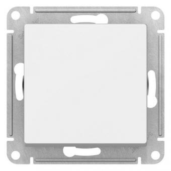 ATN000161 ATLASDESIGN 1-клавишный ПЕРЕКЛЮЧАТЕЛЬ, сх.6, 10АХ, механизм, БЕЛЫЙ