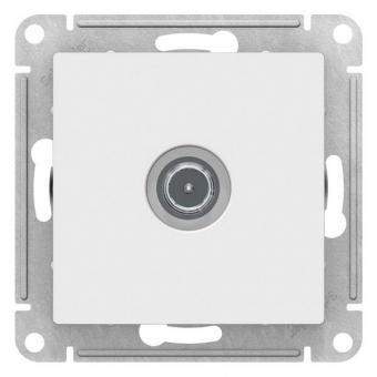 ATN000191 ATLASDESIGN TV РОЗЕТКА оконечная 1DB , механизм, БЕЛЫЙ