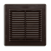 Вентиляционная решетка BR-2121 210×210мм коричневая STORM