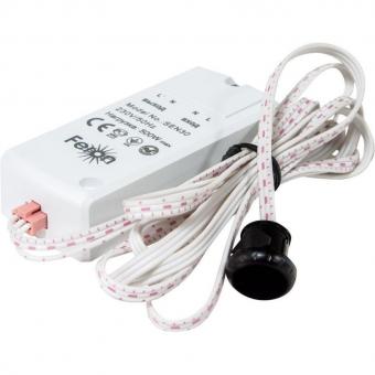 Датчик движения 230V 500W 5-8 см 30? белый, кабель-1.5м SEN30