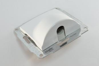 GSL000199 GLOSSA  ВЫВОД КАБЕЛЯ, механизм, БЕЛЫЙ  (MS)