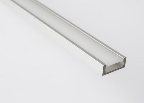 Профиль GAL-GLS-2000-7-16 (2м профиль+2м рассеиватель+2заглушки+4 скобы с шурупами 1/50)(цена за 2 м)