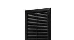 RS-1717-BL вентрешётка 170x170мм черная STORM