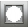 Рамка 1-я серебро Zena EL-BI  (608-011000-271 )