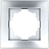 Рамка 1-я серебро Vega EL-BI  (510-011000-271 )