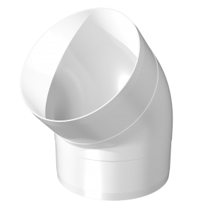 12,5ККП Колено круглое d125 45 гр.