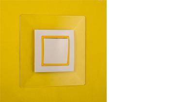 Накладка под выключатель прозрачная ЮЛИГ.735212.410-01