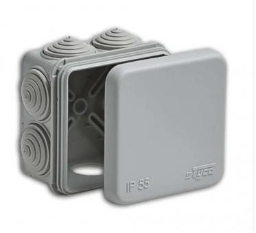 Распаячная коробка для наружного монтажа 65х65х45 мм ЭТП