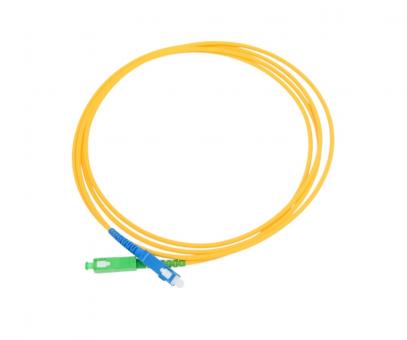 Патч-корд оптический переходной (SM), 9/125 (OS2), SC/APC-SC/UPC, (Simplex), LSZH, 15м REXANT