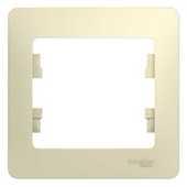 GSL000201 GLOSSA 1-постовая РАМКА, БЕЖЕВЫЙ  (MS)