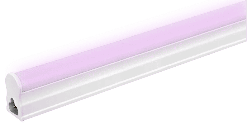 Светильник светодиодный линейный без выключателя , серия Pink, 9w, розовый спектр, IP20, арт. 10435