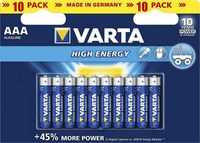 Батарейки VARTA  ENERGY LR03 (Германия)